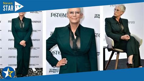 jamie lee curtis sexy|Jamie Lee Curtis, 63, models sheer top that barely disguises curves